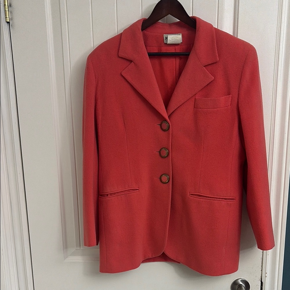JON TAGIA Pret- A-Porter Cashmere & Wool Jacket